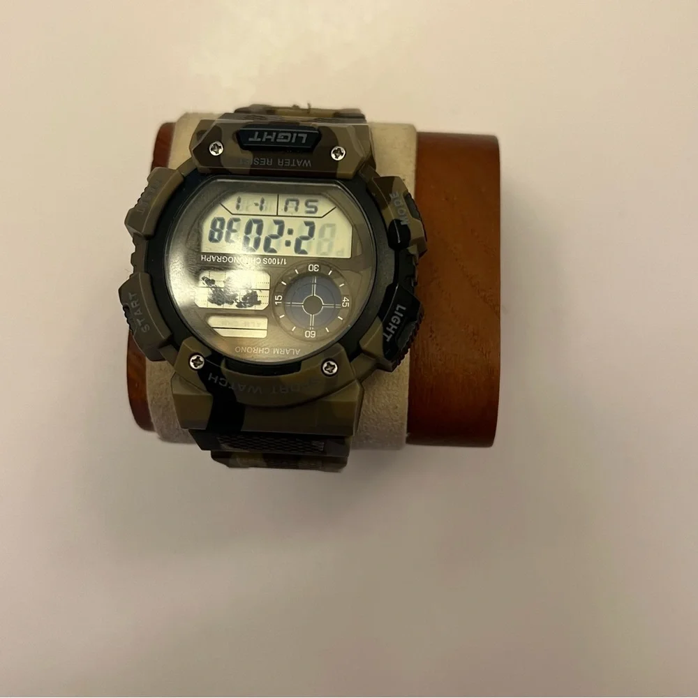 Digital Watch, military,‎ camo